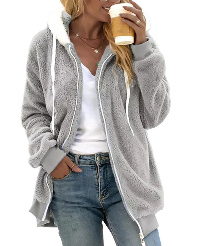 Fleece Zip Hoodie