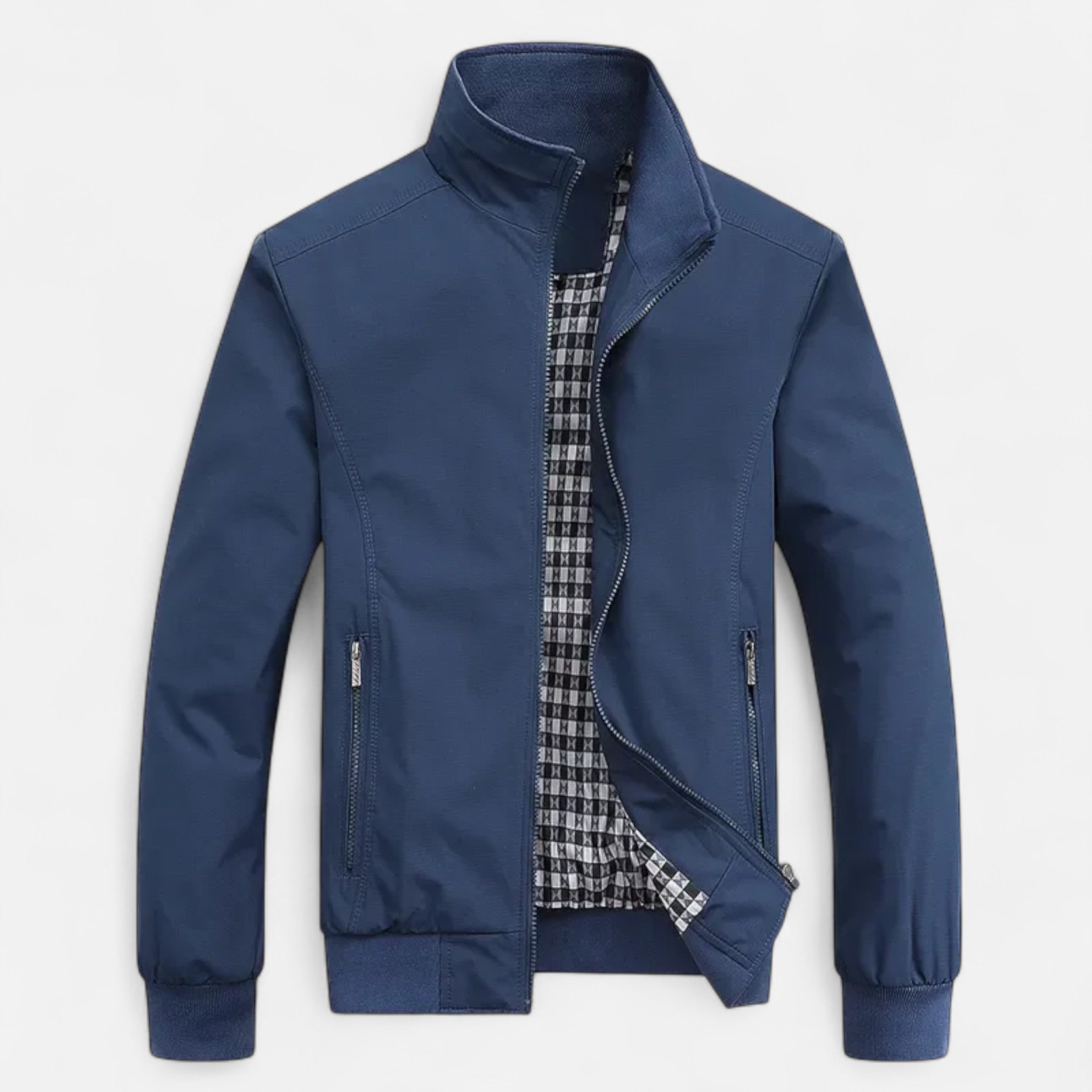 Men's Slim-Fit Bomber Jacket