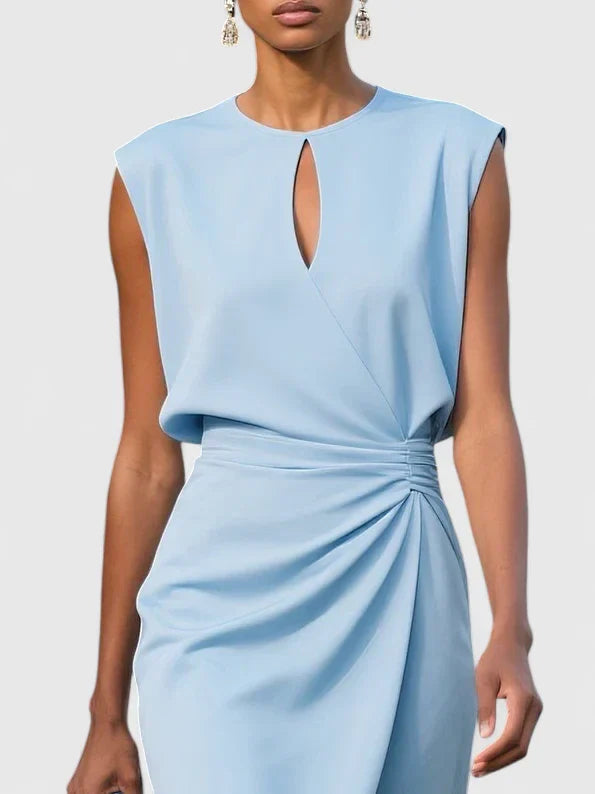 Refined Mini Dress with Elegant Silhouette