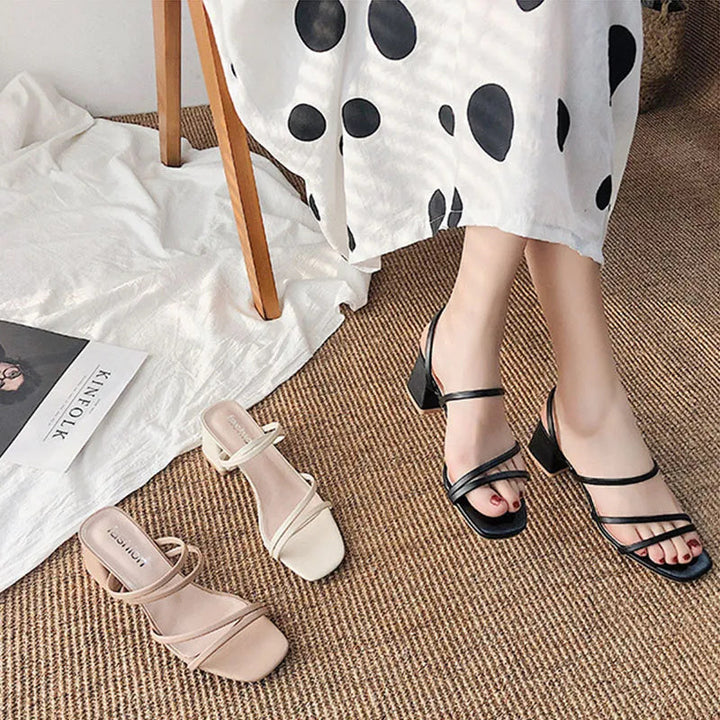 Block Heel Sandals
