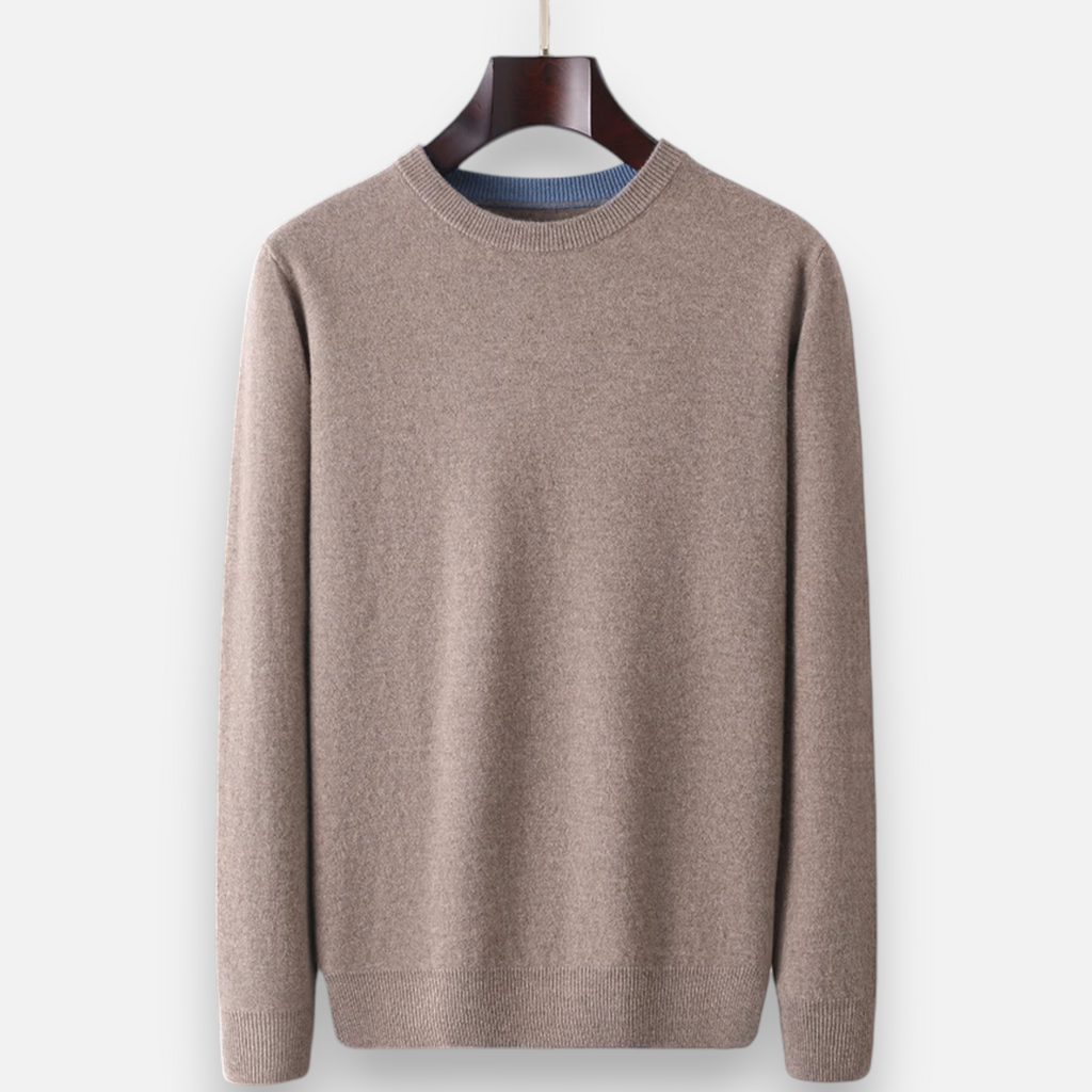 Men's Merino Wool Cashmere Sweater