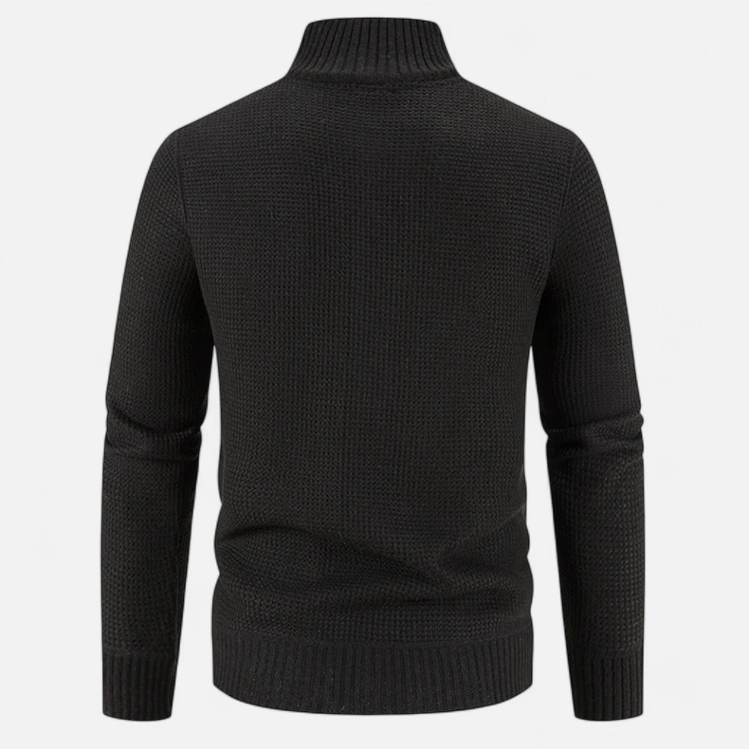 Men's Fleece Patchwork Stand-Collar Jacket