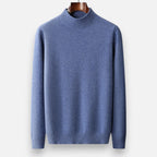 Men's Pure Wool Turtleneck Sweater