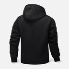 Men's Fleece-Lined Winter Hoodie Jacket