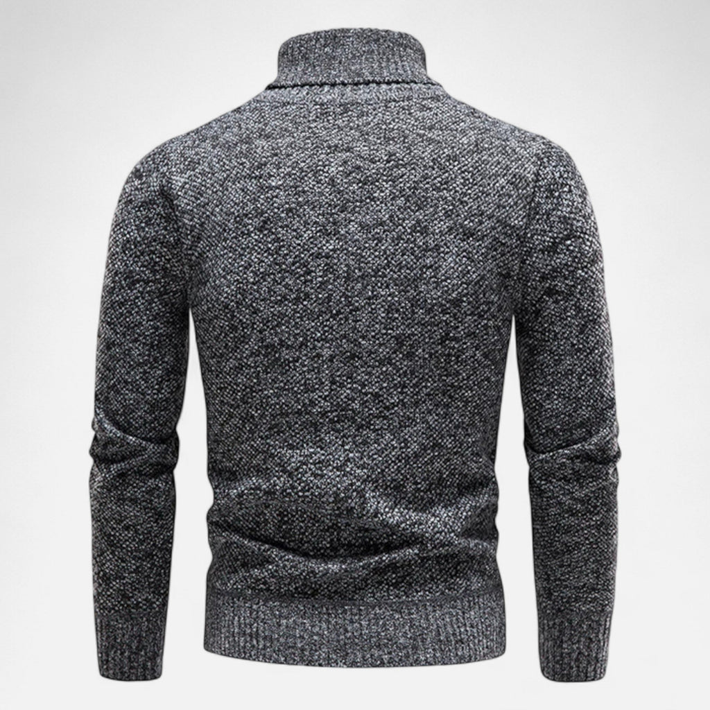 Men's Knitted Turtleneck Sweater