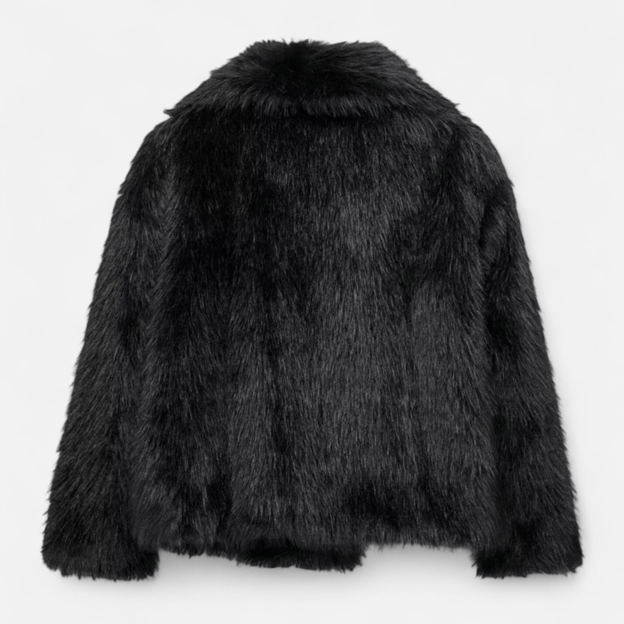 Women's Plush Faux Fur Winter Coat