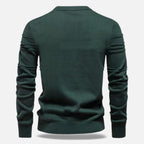 Men's Slim Fit Structured Knit Sweater