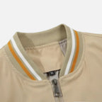 Men's Thick Bomber Jacket for Autumn Winter
