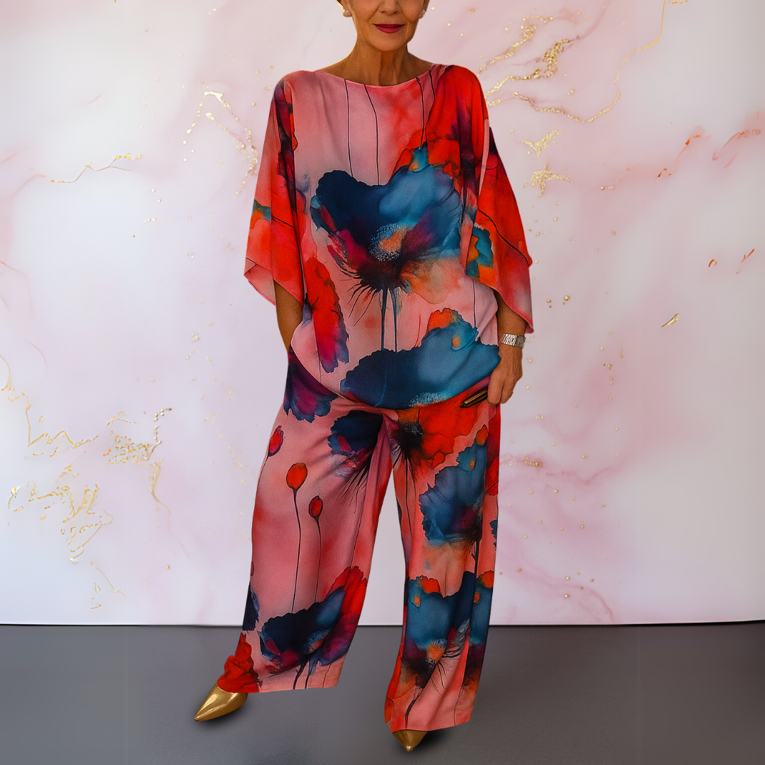 Conjunto femenino coordinado de dos piezas