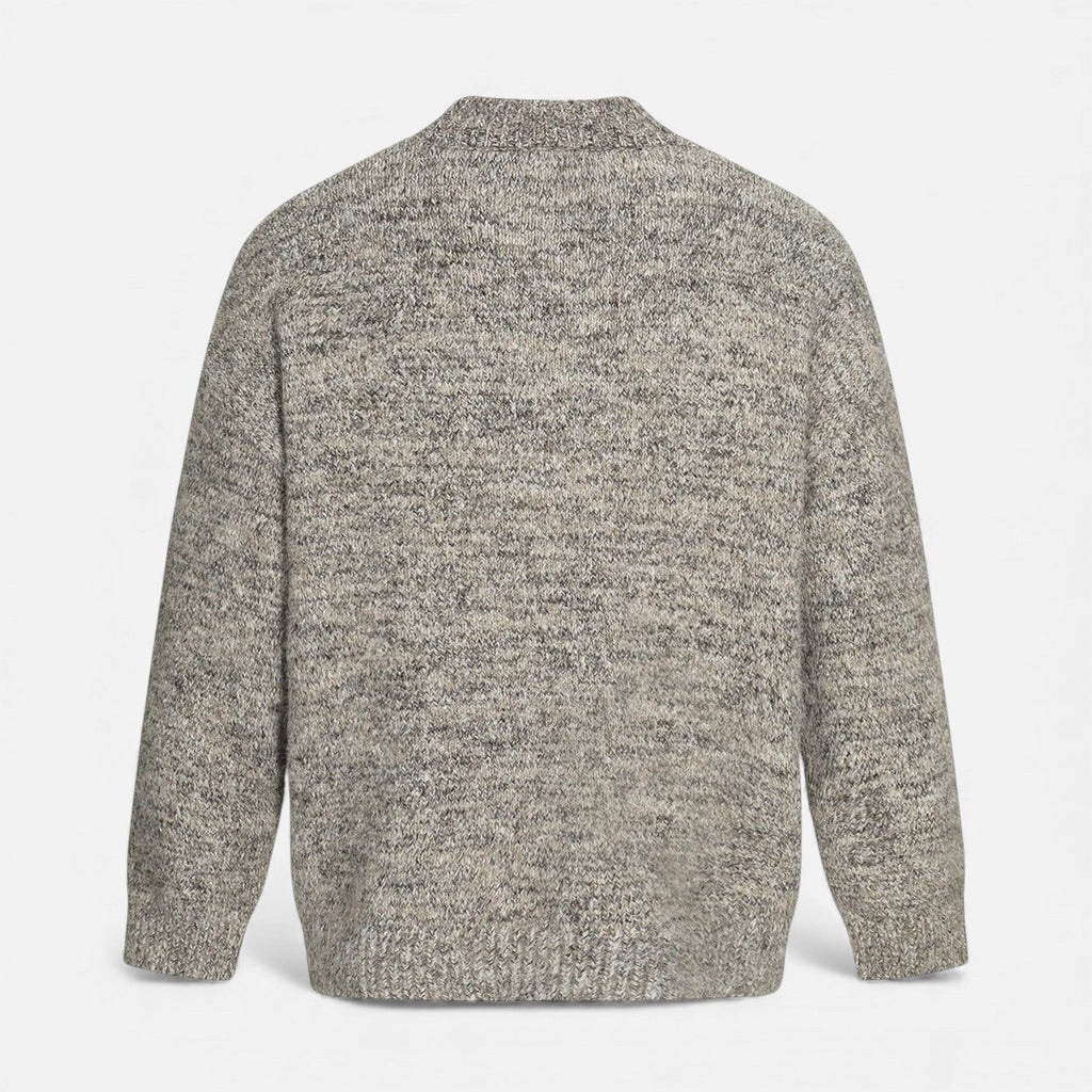 Men's Wool-Effect Crew Neck Sweater