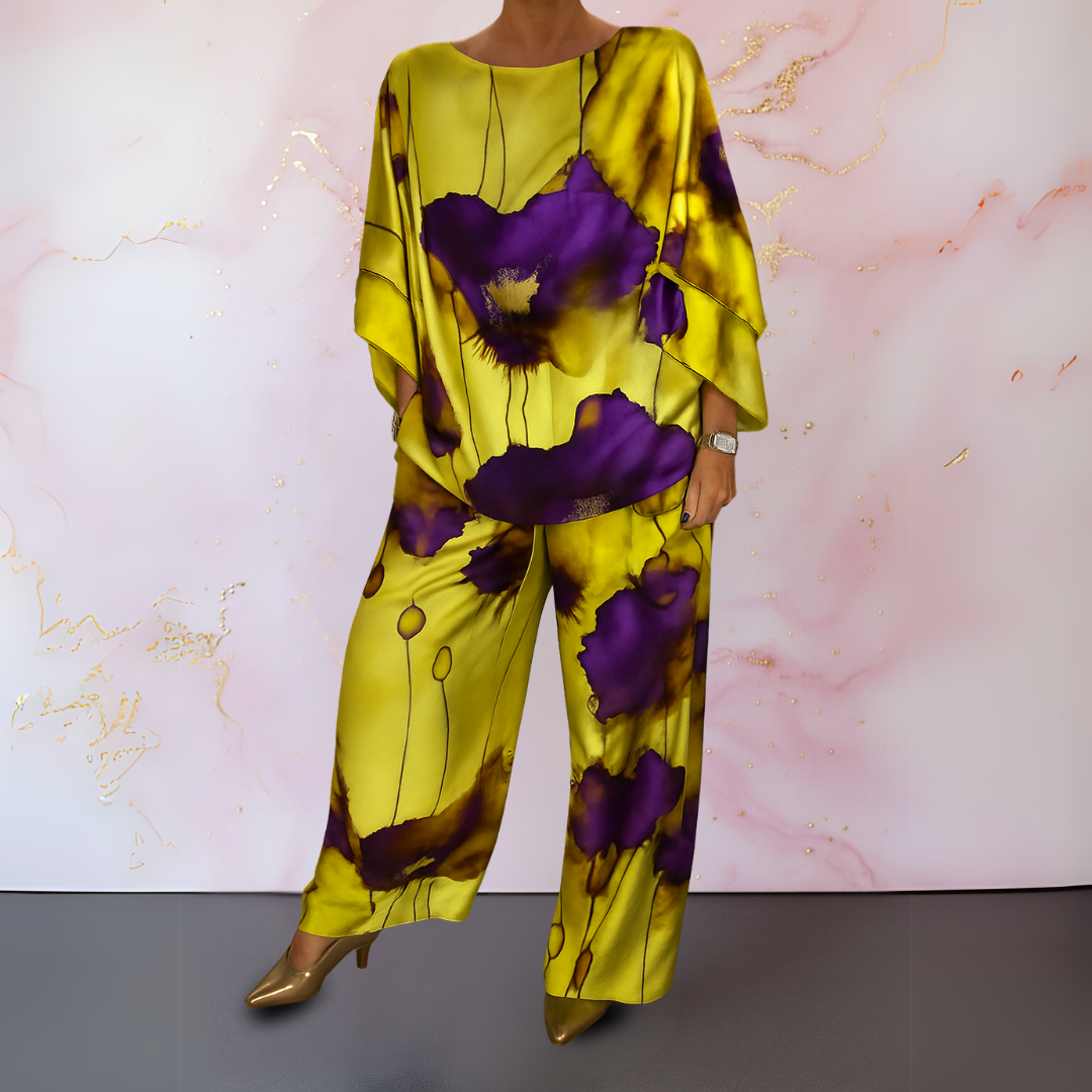 Conjunto femenino coordinado de dos piezas