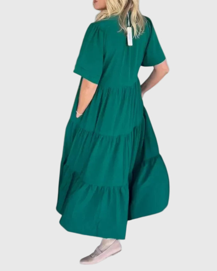 Vestido largo clásico y elegante
