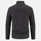 Men's Fleece Patchwork Stand-Collar Jacket