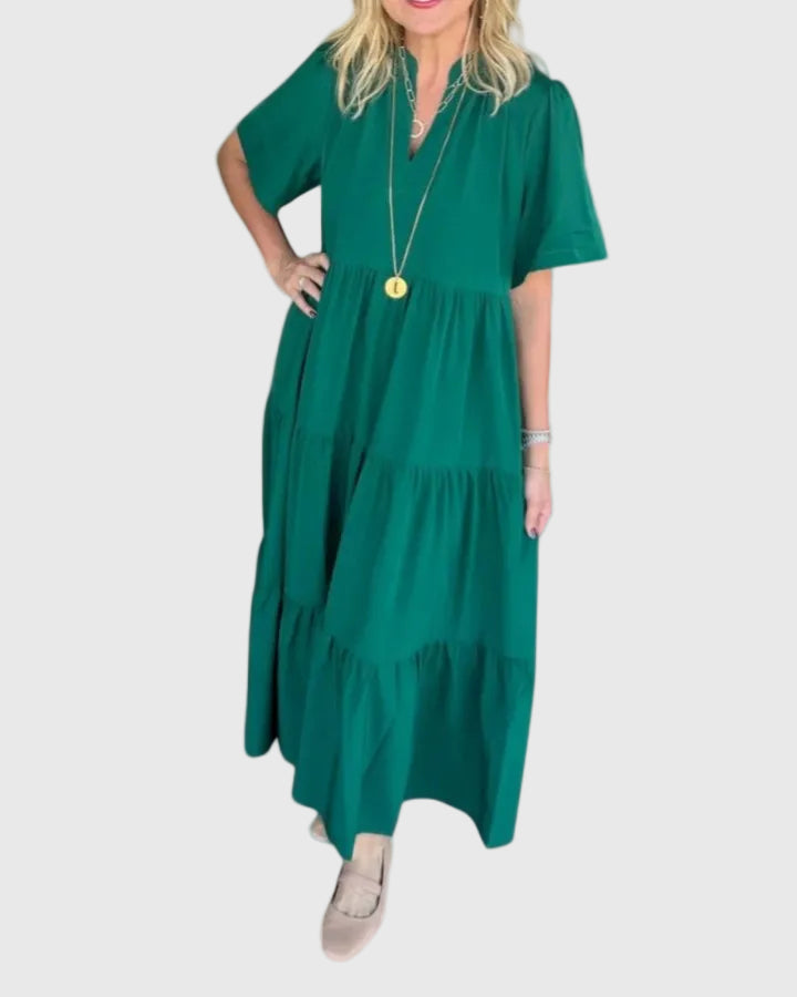 Vestido largo clásico y elegante