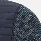Men's Fleece Patchwork Stand-Collar Jacket
