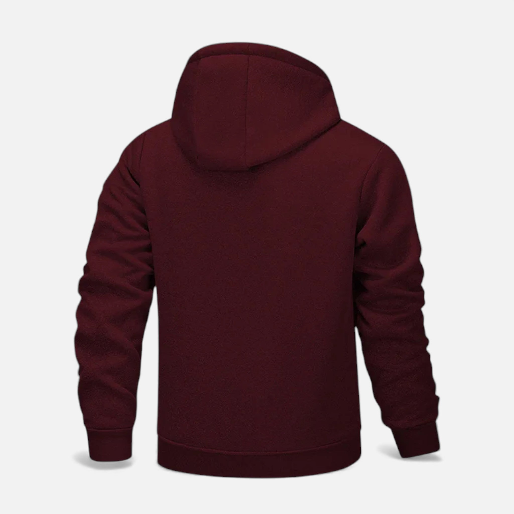 Men's Fleece-Lined Winter Hoodie Jacket