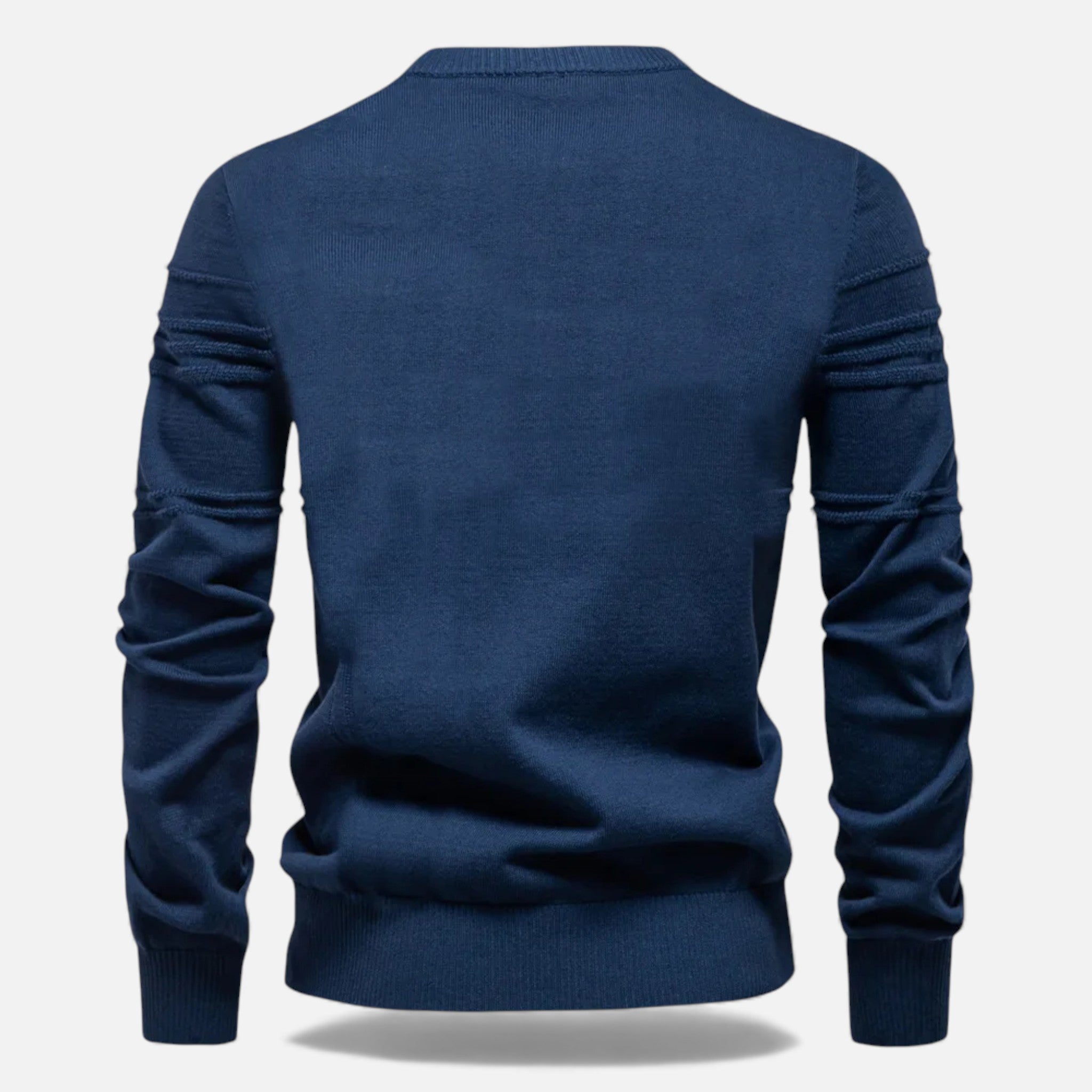 Men's Slim Fit Structured Knit Sweater
