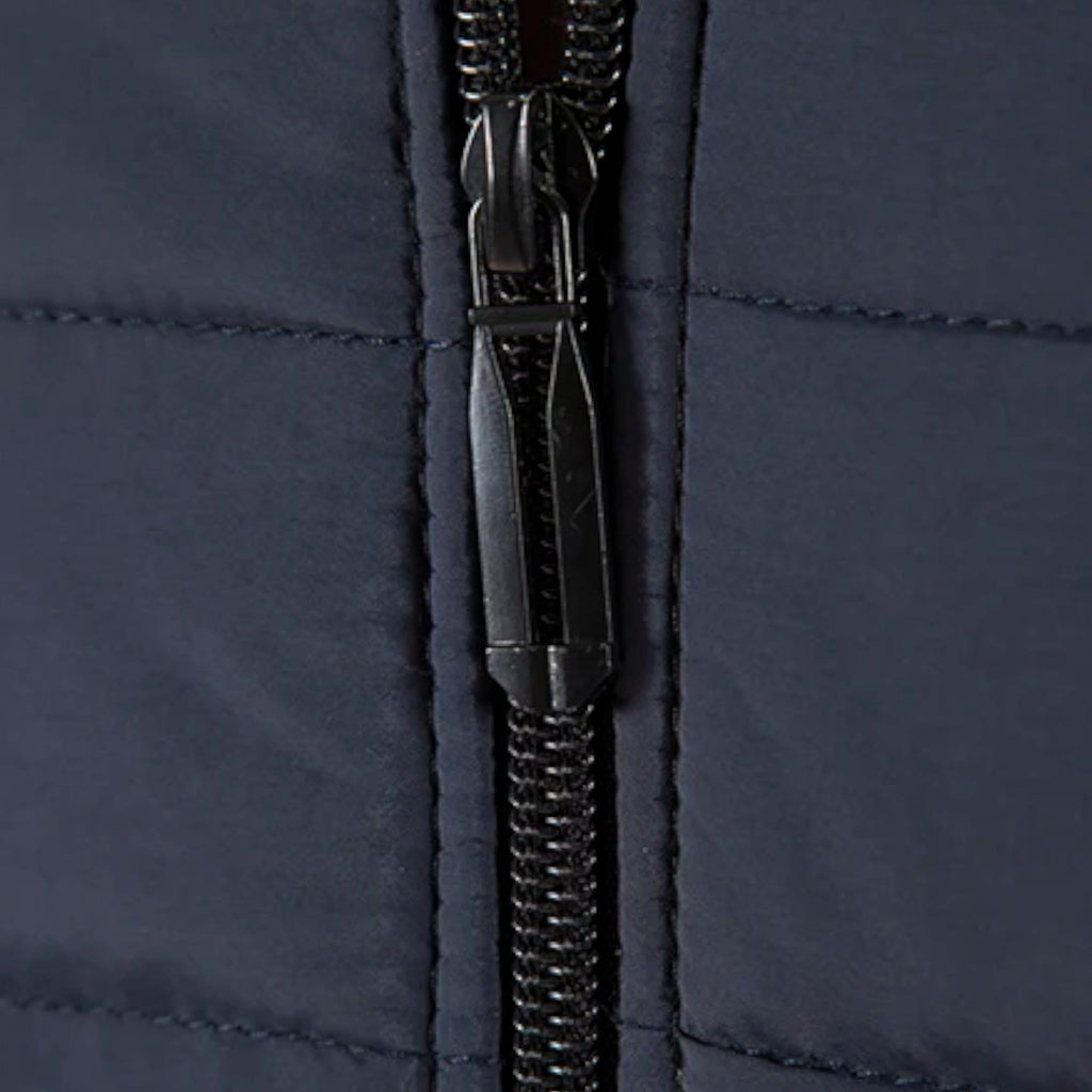 Men's Fleece Patchwork Stand-Collar Jacket