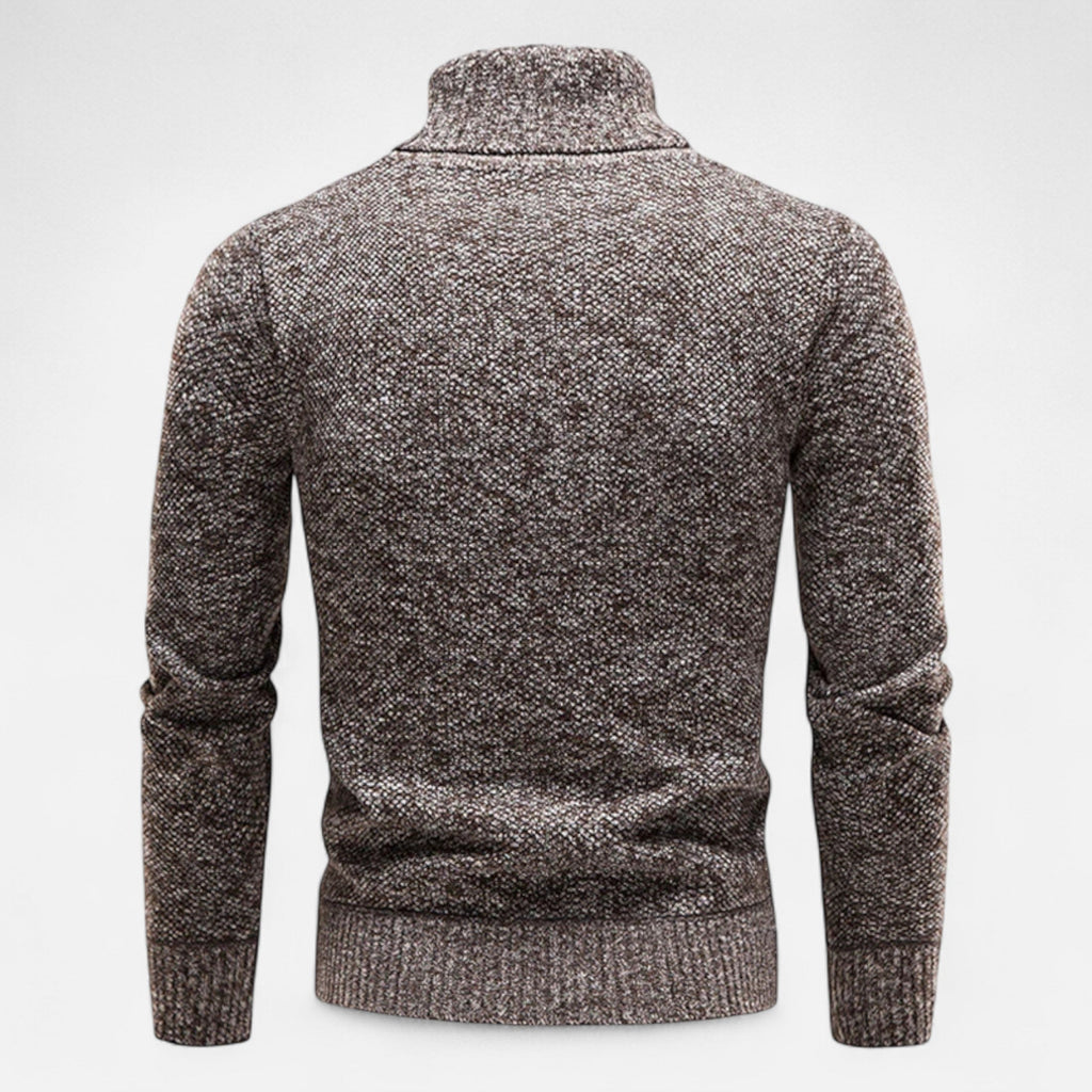Men's Knitted Turtleneck Sweater