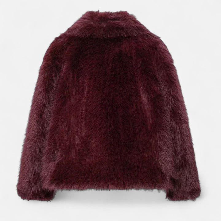 Women’s Elegance Cosy Fluffy Soft Plush Faux Fur Winter Coat
