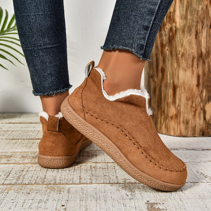 Botines cómodos forrados con piel