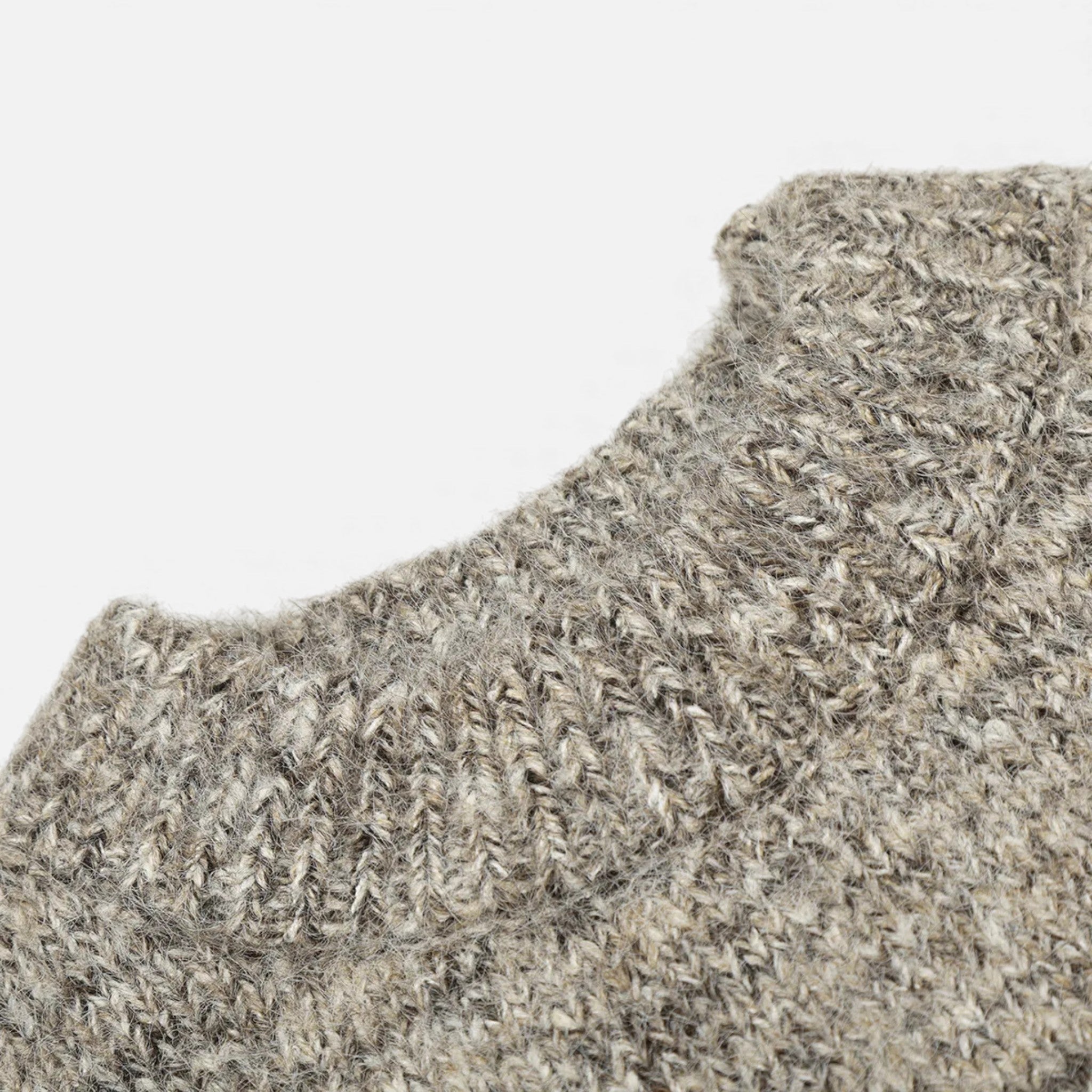 Men's Wool-Effect Crew Neck Sweater