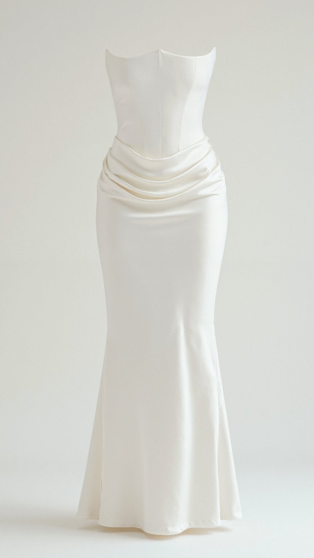 Vestido largo para invitada de boda para mujer, elegante, atemporal y de tacto suave