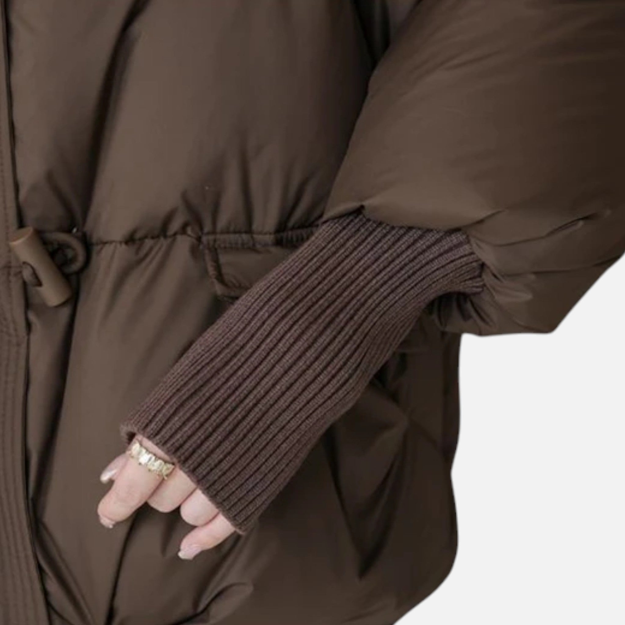 Women's Fur-Collar Down Cotton Jacket