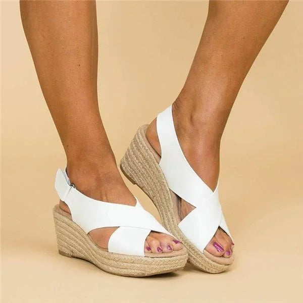 Sandalias ortopédicas acolchonadas de confort para mujer