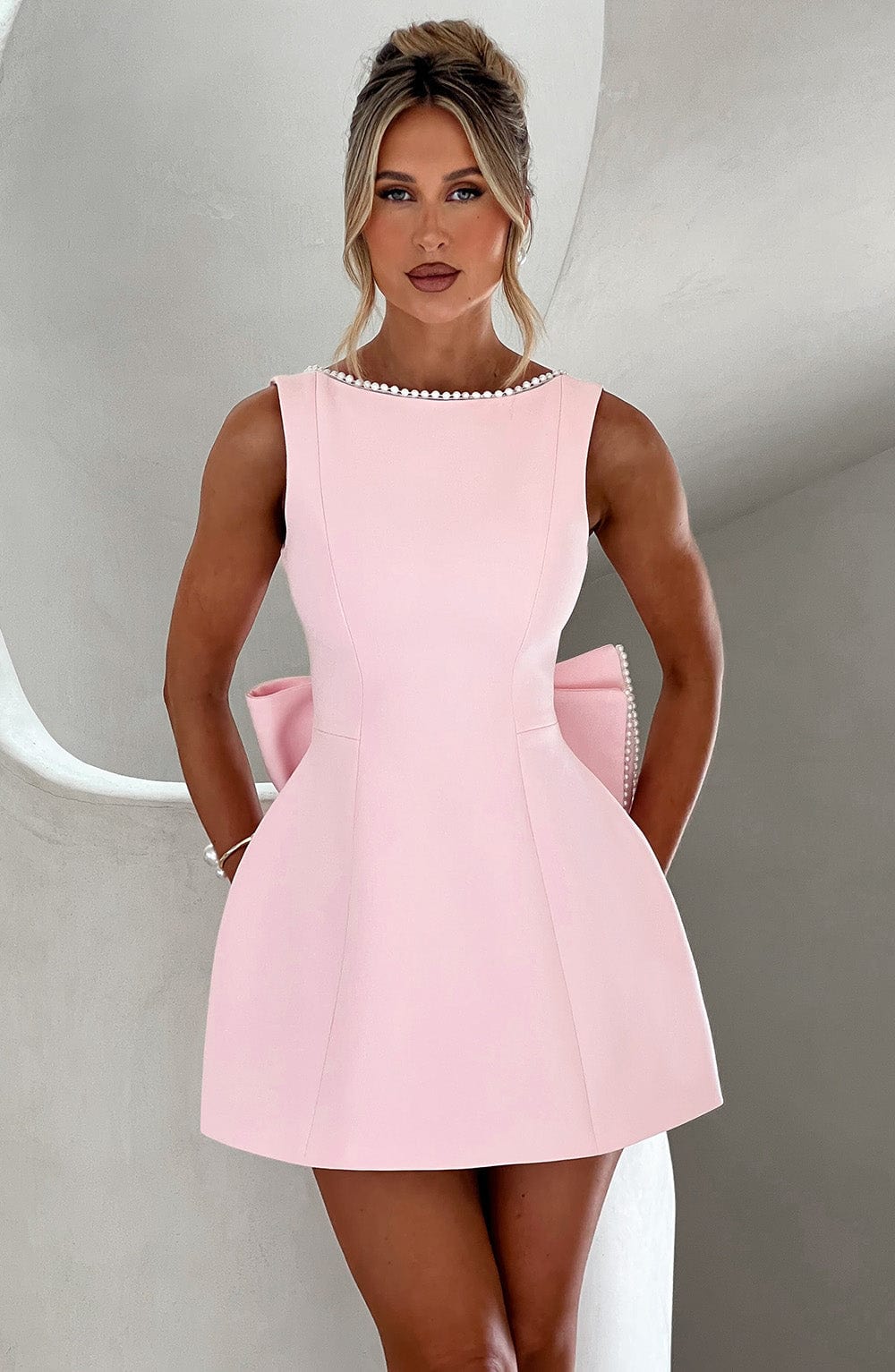 Women's Party Cocktail Mini Occasion Wedding Guest Dress