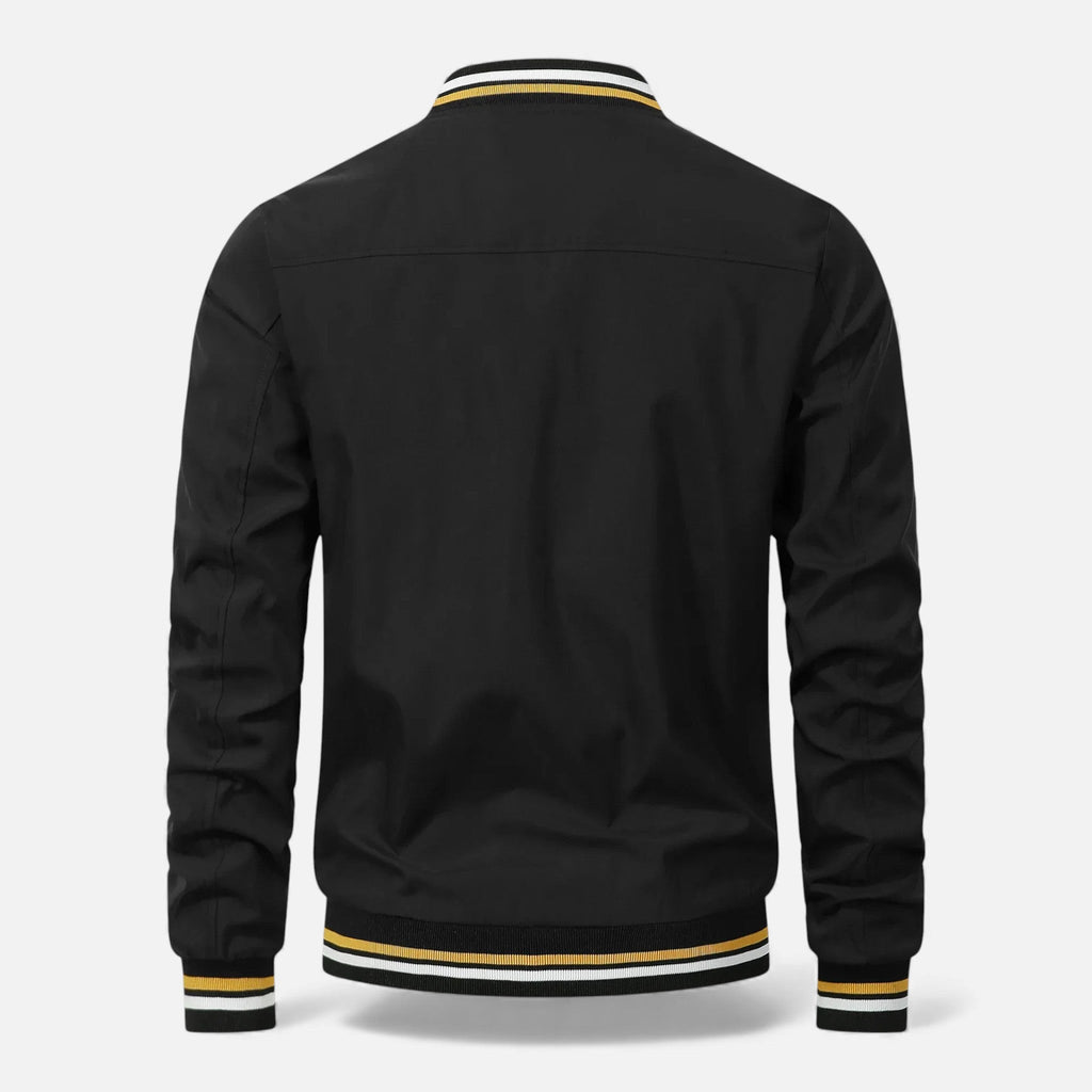 Men's Thick Bomber Jacket for Autumn Winter