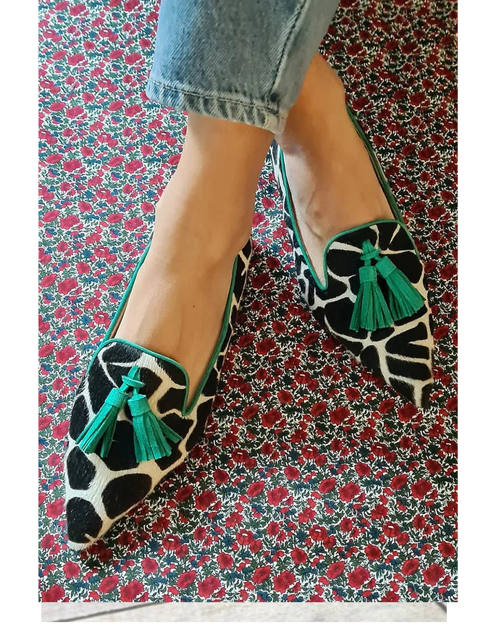 Elegantní mokasíny se špičatou špičkou
