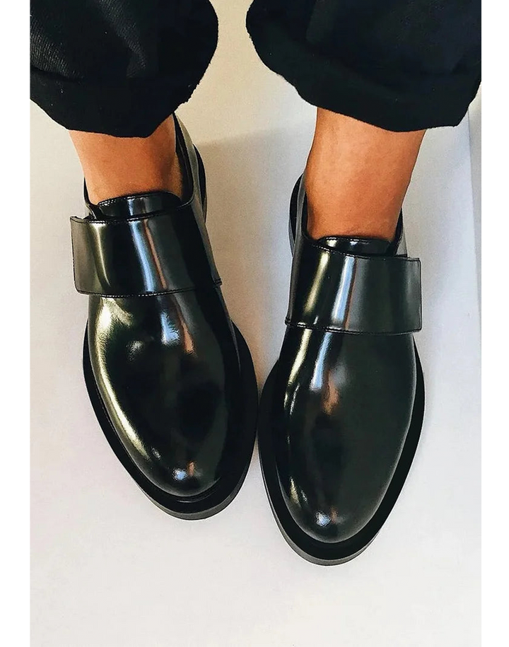 Strap Detail Comfort Loafers