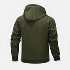 Men's Fleece-Lined Winter Hoodie Jacket
