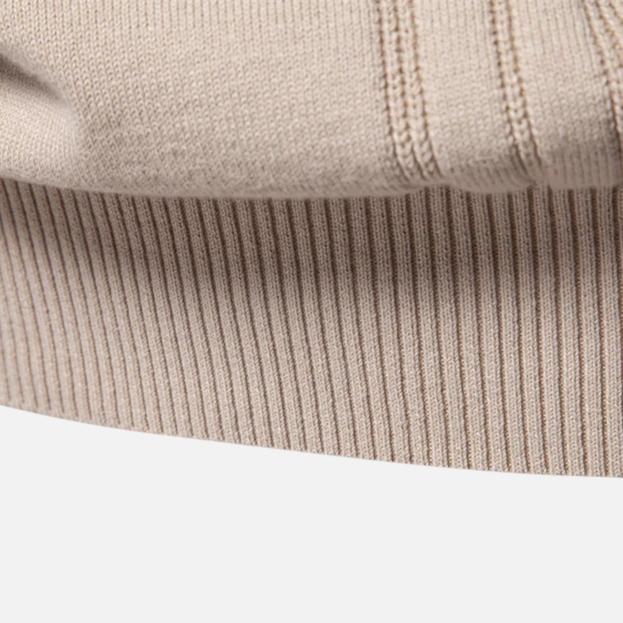 Men's Slim Fit Structured Knit Sweater