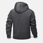 Men's Fleece-Lined Winter Hoodie Jacket