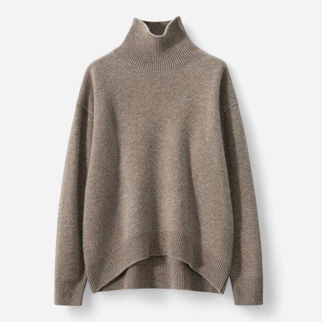 Women's Exquisite Warm Knitted Turtleneck Sweater