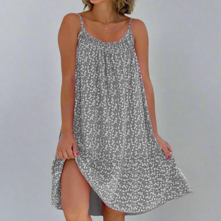 Women's Modern Floral Breezy Camisole Summer Dress