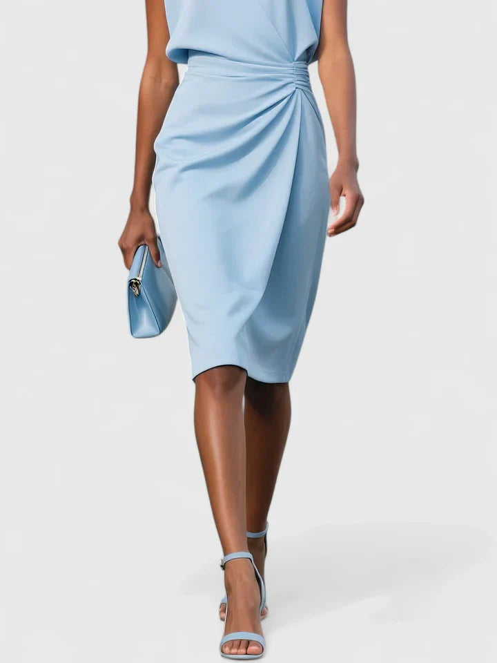 Refined Mini Dress with Elegant Silhouette
