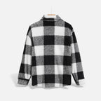 Men's Velvet Plush Rabbit Fur Jacket