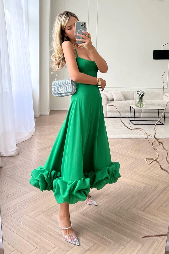 Wedding Guest Evening Midi Dress