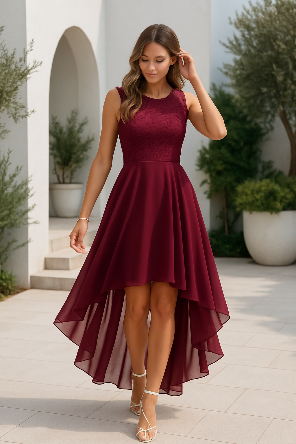 Women’s Occasion High Low Wedding Guest Dresses - Ideal for Ceremonies and Receptions