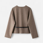 Women's Belted Wrap Sweater