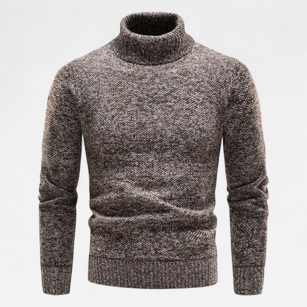 Men's Knitted Turtleneck Sweater