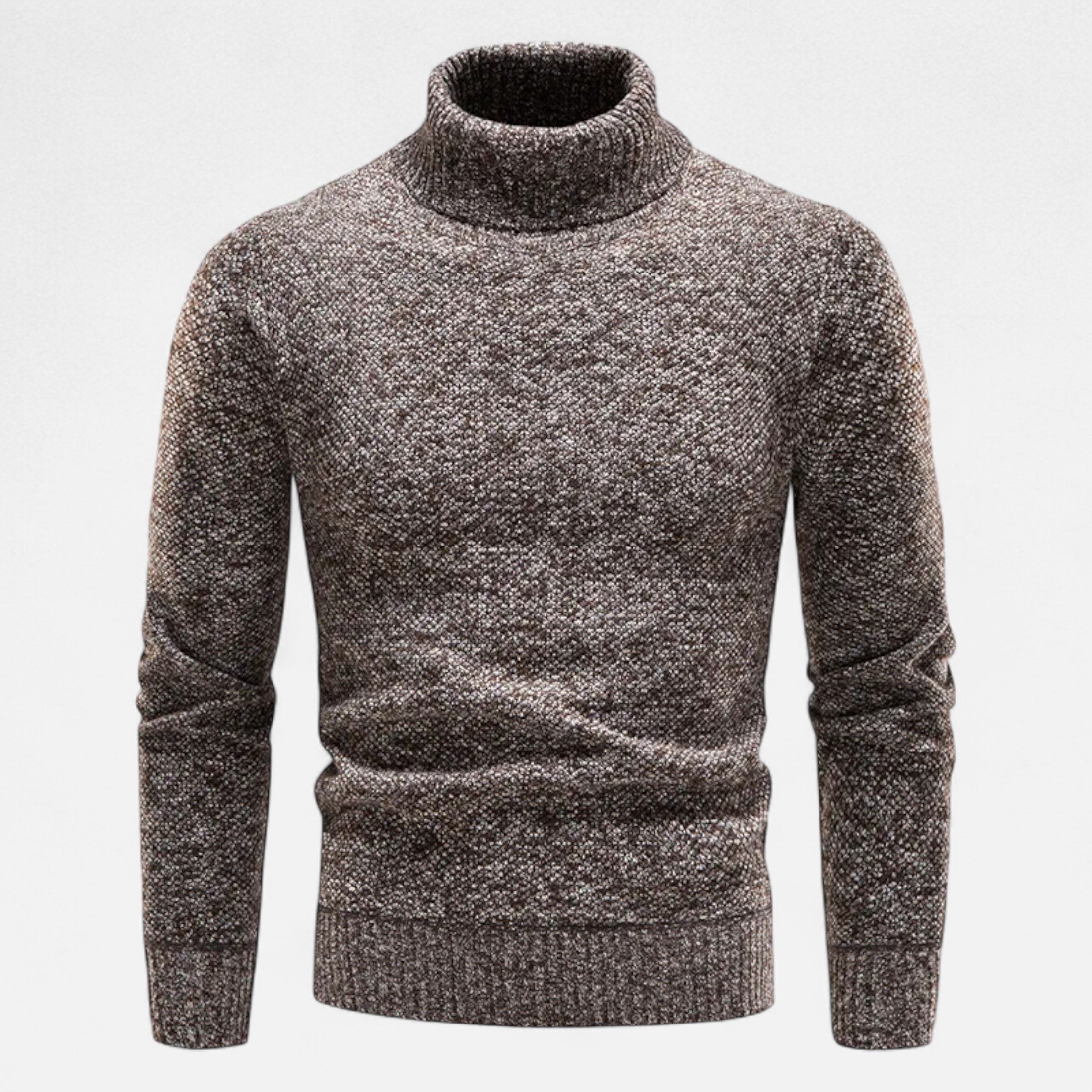 Men's Knitted Turtleneck Sweater