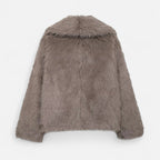 Women's Faux Fur Coat Winter Street Elegance