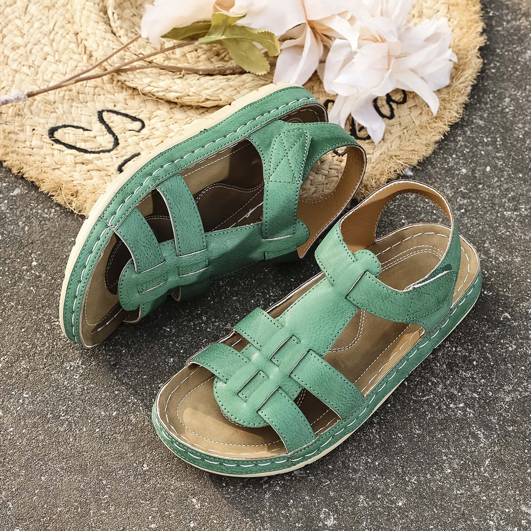 Sandalias casuales de punta abierta