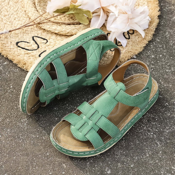 Sandalias casuales de punta abierta
