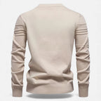 Men's Slim Fit Structured Knit Sweater
