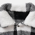 Men's Velvet Plush Rabbit Fur Jacket
